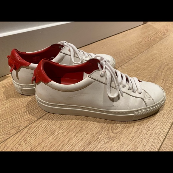 Givenchy Sneaker-White/Red Size:39 - Picture 5 of 6